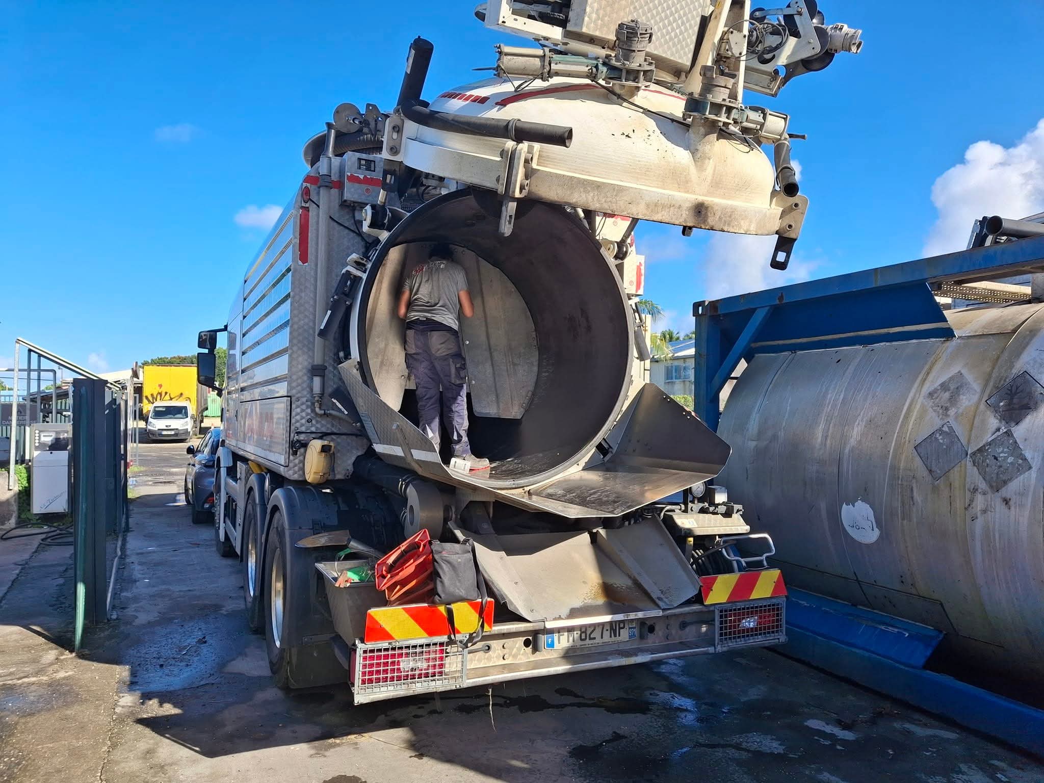 Réparation de cuve inox EGCM Caraibes